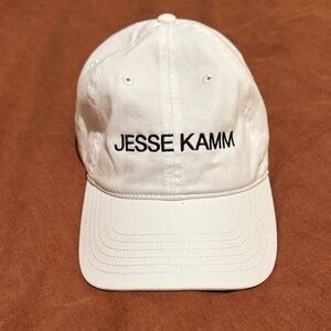 Jesse Kamm White Baseball Cap